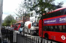 standing traffic on Wharfdale Rd